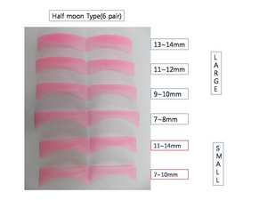 Good Cost Outstanding Quality Pink Perm Rods Korea 2022 Private Label <b>Lifting</b> Silicone <b>Lash</b> Pad - Product Image 2