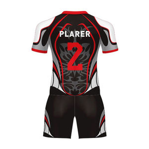 2022 Conjunto de uniforme de rugby personalizado Último diseño Sublimado Tela gruesa Transpirable Precio bajo para la venta - Product Image 3