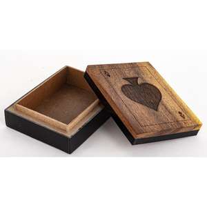 Juegos de Mesa de Madera Ecológicos con Diseño de Corazón y Caja, Personalizables para Picnic, Campamentos y Accesorios - Product Image 3
