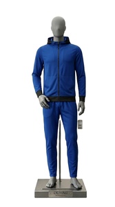 High Quality Blank Tracksuit Men Full Zip Up Hoodie and Sweatpants Slim Fit Jogging Suit Custom Manufacturer - Product Image 6