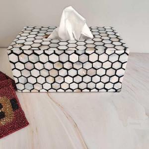 กล่องเครื่องประดับแบบฝังกระดูกสุดหรูสำหรับตกแต่งโต๊ะแต่งลายดอกไม้ฝังกระดูกเครื่องประดับแฮนด์เมดราคาไม่แพง - Product Image 3