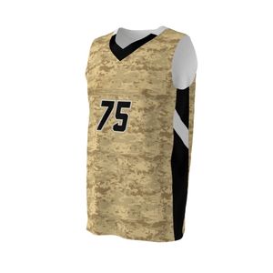 Jeunes hommes femmes Polyester événements sportifs maillots de basket-ball légers conception de Logo personnalisé maillots de basket-ball de Sublimation - Product Image 3