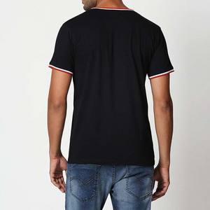 Camiseta personalizada de manga corta de color sólido para hombre, Camiseta de algodón con logotipo estampado, camiseta con timbre para hombre, ropa de hombre, camisetas de talla grande para hombre - Product Image 4