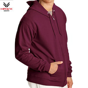 High Quality <b>Men</b> <b>Zipper</b> <b>Hoodies</b> Cotton Polyester <b>Zipper</b> <b>Hoodies</b> Low MOQ Top Fashion <b>Zipper</b> <b>Hoodies</b> - Product Image 3