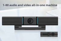 Caméra de visioconférence tout-en-un 4K grand angle 90° avec suivi IA, microphone et haut-parleur USB – Vente directe usine pour salles de réunion