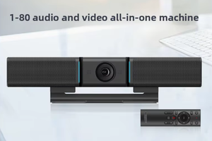 กล้องวิดีโอคอนเฟอเรนซ์ออลอินวัน 4K มุมกว้าง 90 องศา ติดตามด้วย AI พร้อมไมโครโฟน ลำโพง USB จากโรงงานโดยตรง สำหรับห้องประชุม - Product Image 4