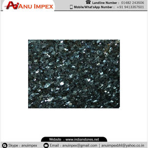 Granito de perla esmeralda de alta calidad, piedra negra lujosa con impresionantes motas doradas y blancas - Product Image 6