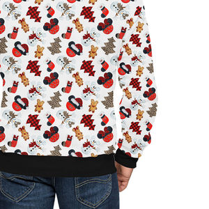 Venta al por mayor Sublimación Cremallera Sudaderas Personalizado All Over Print Poliéster Sudaderas con capucha Impresión vibrante Moda Streetwear Sudaderas con capucha - Product Image 5