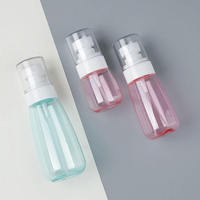 Botellas de Spray con Bomba y Etiqueta Personalizada Serigrafiada, de PETG, con Pulverizador Fino, para Perfume, Tónico, Humectante, Modelo Mini, Unalilia, 1oz/2oz/3oz