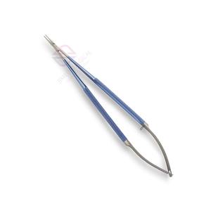 Portaagujas de Titanio Castroviejo 6 TC Quirúrgico, Pinzas de Acero Inoxidable Personalizadas para una Gestión Precisa de Agujas - Product Image 1