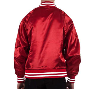 Men Satin Varsity Jacket Light Weight Comfortable and Breathable Perfect Design Color Affordable Best Comfortable <b>Fabric</b> - Product Image 4
