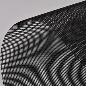 Factory Pet Polyester Mesh Screen Color PVC Mesh Teslin Fabric For Screen Doors