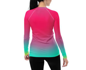Wholesale <b>Women</b> Rash Guard New Design Breathable Easy Wear Top Trending Hot Selling Durable Cheap Rate UPF50 Sun Protection - Product Image 2
