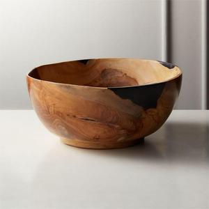 Wholesale High Quality Table Decoration Wooden Resin Bowl Customized Bowl <b>Chocolate</b> Wood Modern Sustainable - Product Image 6