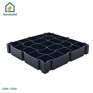 Grille de gravier perméable en plastique Sunsbuild, grille de gravier en plastique écologique, grille de stabilisation du gravier pour parking - Product Image 2