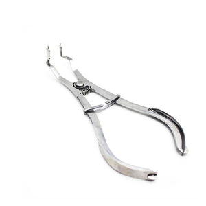 Pinza de Goma Manual de Acero Inoxidable de Alta Calidad y Durabilidad MEDIVA ESSENCE ME-RDC-7 para Uso Dental, Fabricante Pakistaní, CE - Product Image 2