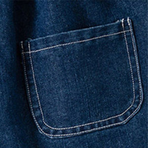 Nuevo Top Venta caliente 100% algodón azul corto elástico para mujer con estilo recto, corto de mezclilla para mujer, alta calidad Premium - Product Image 6