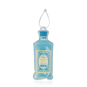 Accentra Maxi gel doccia al gusto GIN con gruccia, 200ml, fragranza: gin, colore: blu/bianco