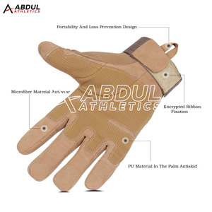 Modèle populaire Meilleurs gants tactiques en microfibre Gants tactiques de haute qualité très résistants - Product Image 4