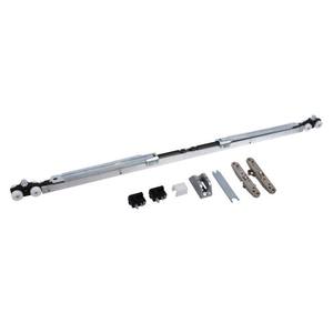 Chariot avec frein des deux côtés pour système Hafele Slido Classic, capacité 40kg, aile de porte en verre 890-1008mm - Product Image 1