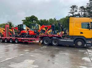 Mini excavatrice KX040-5 Excavatrice sur chenilles de 3 à 5 tonnes Garantie 1 an Engrenage à cylindre hydraulique Toshiba utilisé pour la construction - Product Image 3