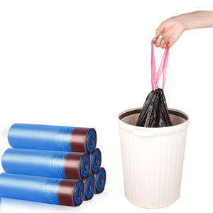 การกำจัดขยะที่สะดวก: ถุงขยะในครัวทรงสูงพร้อมที่ปิดด้วยเชือกผูกราคาโรงงาน - Product Image 2