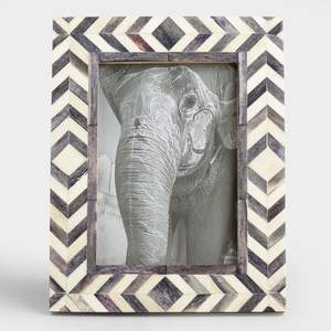 Vente en gros prix d'usine cadre photo en MDF avec os et résine antiques pour la maison hôtel restaurants cadre photo décoratif - Product Image 6