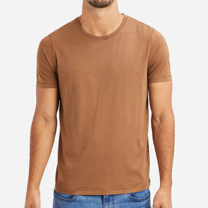 T-shirt personnalisé 100% coton pur de qualité supérieure, uni noir et blanc, classique à manches courtes, vêtements décontractés d'été, t-shirts en microfibre - Product Image 1