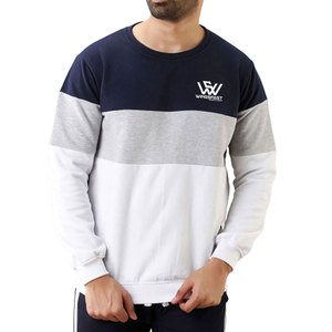 Sweatshirts à la mode pour hommes conçus sur mesure 100% coton Basics pour l'hiver - Product Image 1