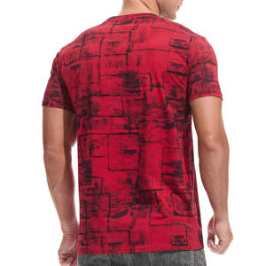 Nouveau design couleur unie printemps été lourd 100% coton T-shirt ample personnalisé unisexe T-shirt surdimensionné - Product Image 3