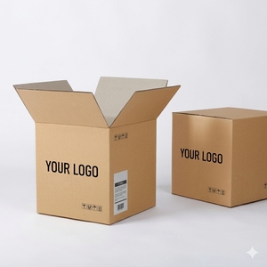 <b>Eco</b>-friendly Recycled Corrugated Board Heavy-Duty Waterproof Rigid Packaging Slotted Boxes Fruits Vegetables <b>Eggs</b>-Customizable - Product Image 4
