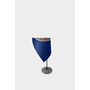 Drapeau de bureau officiel de la Virginie imprimé numériquement sur aluminium – Matériaux en polyester plastique – Assurance automobile, Éducation, Finances - Product Image 4