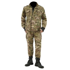 Uniforme de camuflaje para exteriores suave y fino para hombre, uniforme táctico de camuflaje - Product Image 4