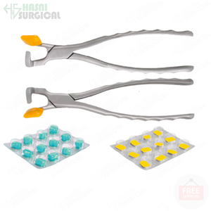 Pinces d'extraction dentaire Ensemble dentaire atraumatique molaire APPROUVÉ ISO CE Produits de qualité supérieure en acier inoxydable - Product Image 5