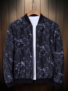 <b>Men</b> Sublimation Satin <b>Varsity</b> <b>Jacket</b> Long Sleeve 100%Polyester Casual Unisex <b>Jacket</b> Breathable <b>Bomber</b> <b>Jacket</b> For <b>Men</b> - Product Image 5
