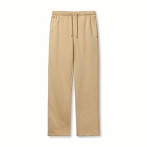 OEM High Quality 100% Cotton French Terry <b>Men</b> Sweatpants Luxury Blank Oversized Straight Leg Custom Sweatpants - Product Image 1