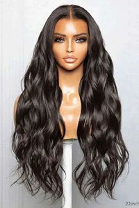 Luxury <b>Black</b> for <b>Lace</b> Wig Remy Human Hair Realistic Hairline Transparent <b>Lace</b> Small Cap Lightweight - Product Image 3