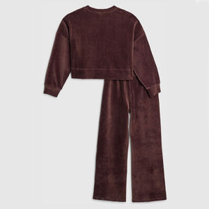 Survêtements en velours côtelé de haute qualité pour filles, designs tendance, prix bas, survêtements pour l'hiver, tissu respirant 2026 - Product Image 2