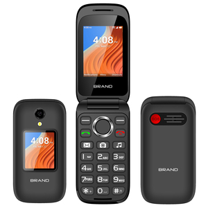 Téléphone <span class=keywords><strong>portable</strong></span> à clapet 4G pas cher avec gros boutons pour personnes âgées, 2,4 pouces + 1,77 pouces, avec fonction SOS - Product Image 5