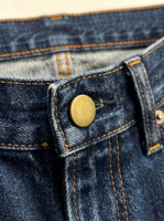 Kancing Celana Jeans dari Paduan Seng Grosir, Kancing Tempel Logo Kustom untuk Celana Jeans, Jaket, dan Rok