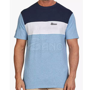 Camiseta de fabricación profesional para hombre, nuevo diseño, logotipo personalizado, tela de punto de fibra de algodón/bambú disponible, precio al por mayor - Product Image 1