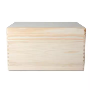 Boîte à monnaie en bois de luxe, finition laquée mate faite à la main, avec dessus en verre, deux fentes pour bijoux - Product Image 3