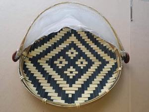 Viet Nam Ecofriendly Handmade <b>Bamboo</b> Winnowing <b>Basket</b> Cover for Food - Product Image 4
