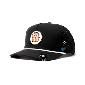 Casquette de baseball et de golf structurée en PVC caoutchouc personnalisée avec logo découpé au laser, 5 panneaux, pour homme, vente en gros - Product Image 4
