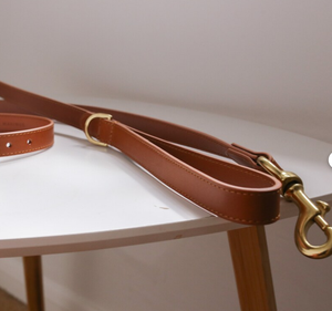 ปลอกคอสุนัขหนังสีแดงแท้เย็บด้วยมือสําหรับเกรย์ฮาวด์และวิปเป็ต - Product Image 2