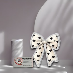 Azulejos Magnéticos Acrílicos Personalizables para Extensión de Pestañas, Diseño de Corazón Negro y Amor Blanco, Mariposa y Flor, Ecológicos, Marca Privada - Product Image 5