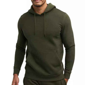 เสื้อฮู้ดสวมหัวสำหรับผู้ชายเสื้อมีฮู้ดแบบปักโลโก้แบบกำหนดเองสำหรับฤดูหนาวทำจากผ้าฝ้าย100% - Product Image 4