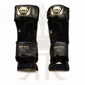 Protège-tibias professionnels en cuir PU sur mesure pour la formation de football et de football Service OEM ODM protège-tibias Instrat personnalisés - Product Image 6