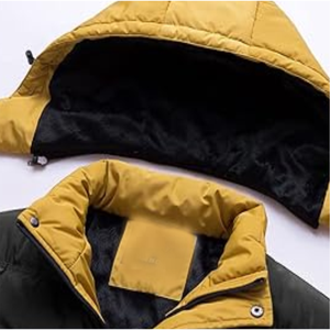 แจ็กเก็ตขนปุยฤดูหนาวมีฮู้ดกันน้ำได้สไตล์ใหม่ - Product Image 5