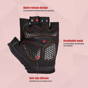 Top Product Weightlifting <b>Fitness</b> <b>Gloves</b> Breathable Gym Sports Outdoor Strength Training Weightlifting <b>Gloves</b> - Product Image 4